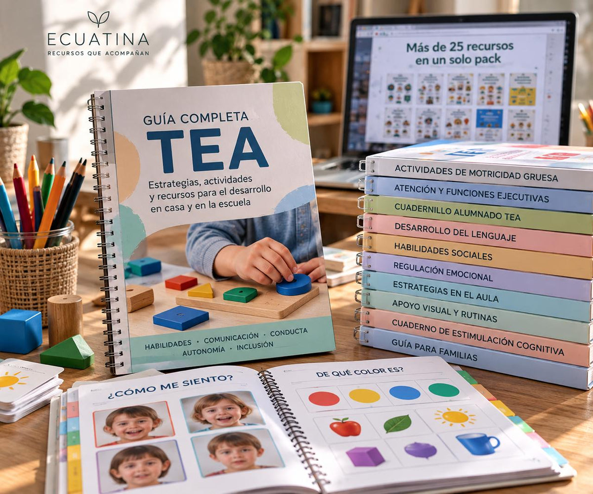 Pack Digital TEA/ Guias, Actividades y Recursos Educativos